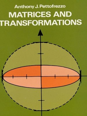 cover image of Matrices and Transformations